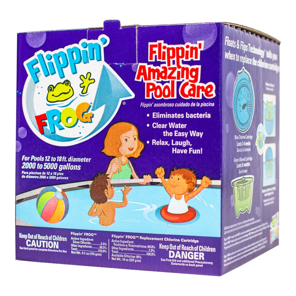 Flippin Frog Chlorine-Mineral Floater