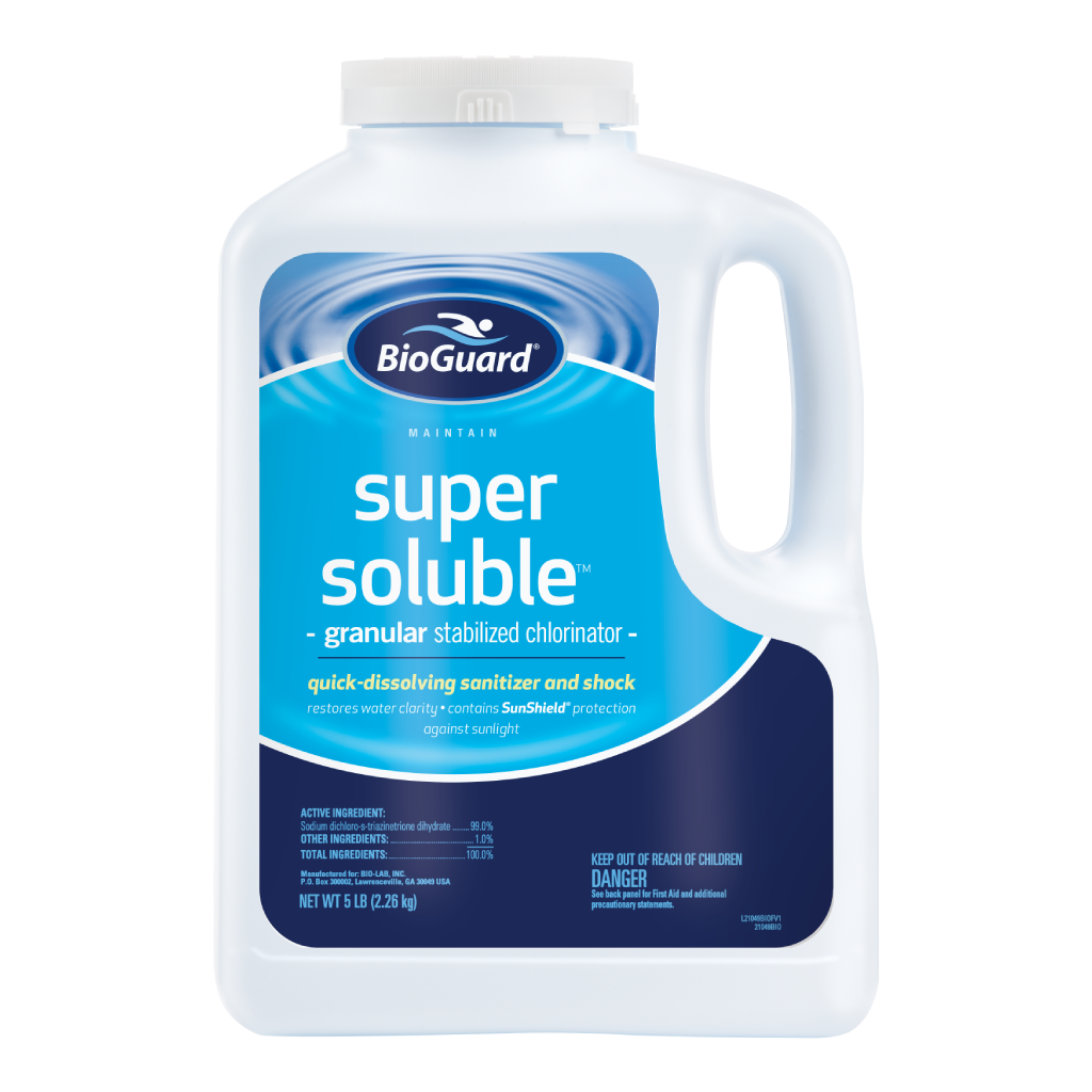 Super Soluble 5 Lbs Chlor Grans