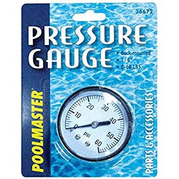 Pressure Gauge Back Mount