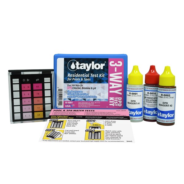 Taylor 1001 Test Kit Red Dpd Basic