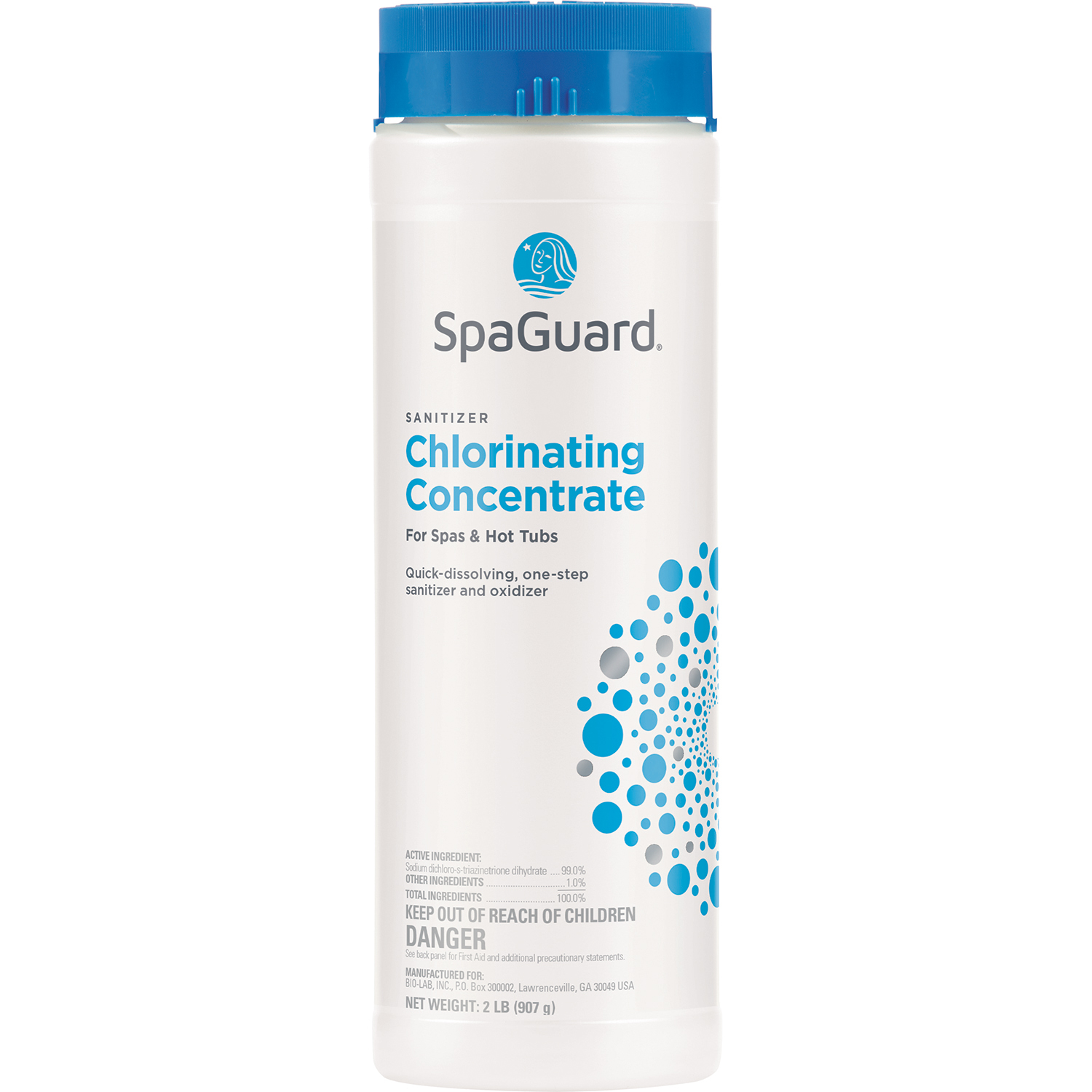 SPA GUARD GRANULAR CHLORINE CONCENTRATE 2 LBS