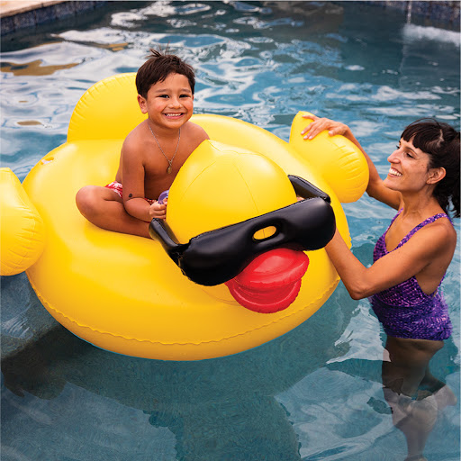 Inflatable Large Derby Duck 58x57x31