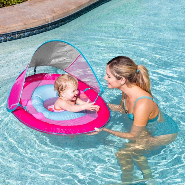 Baby Spring Float Sun Canopy - Pink