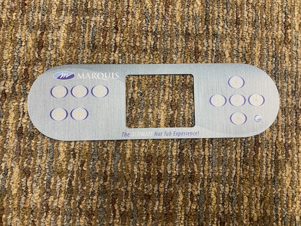 650-0796 Marquis 3 pump Control Panel Overlay