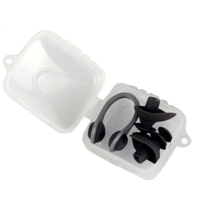 Nose Clip & Ear Plug Combo W/Case