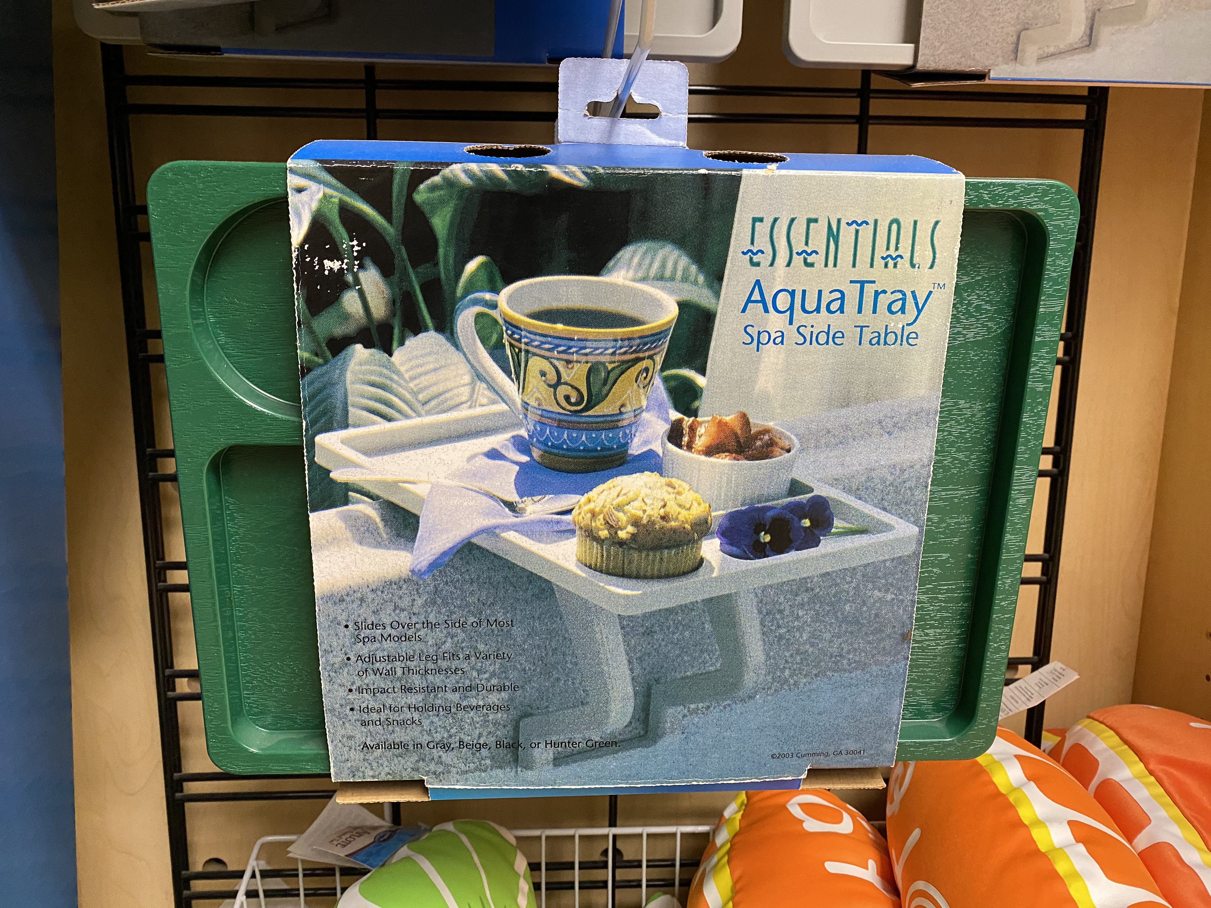 Aqua Tray Hunter Green