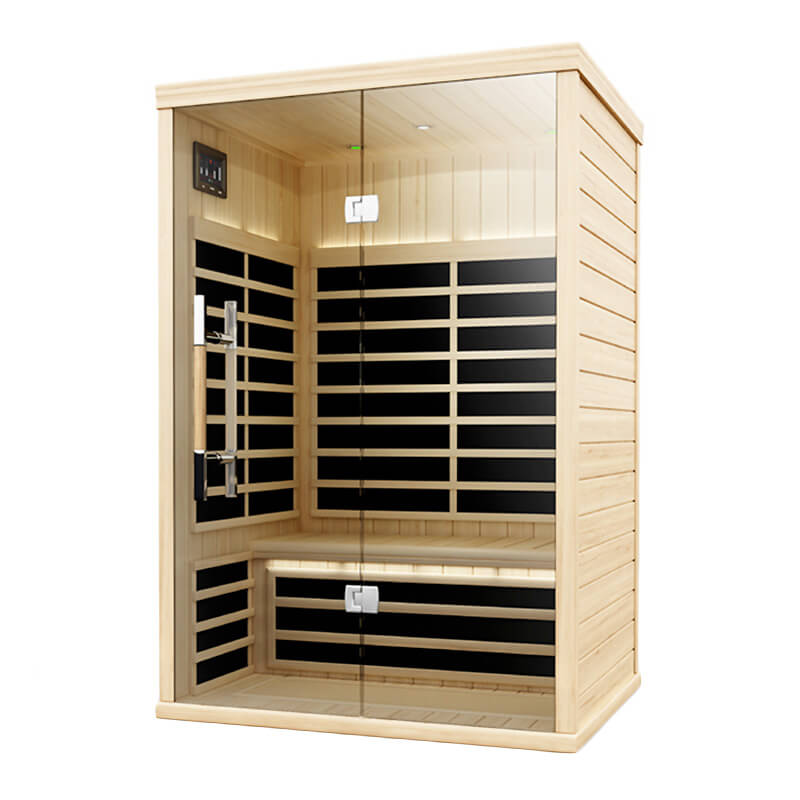 2-Person Infrared See Thru Sauna Hemlock S820