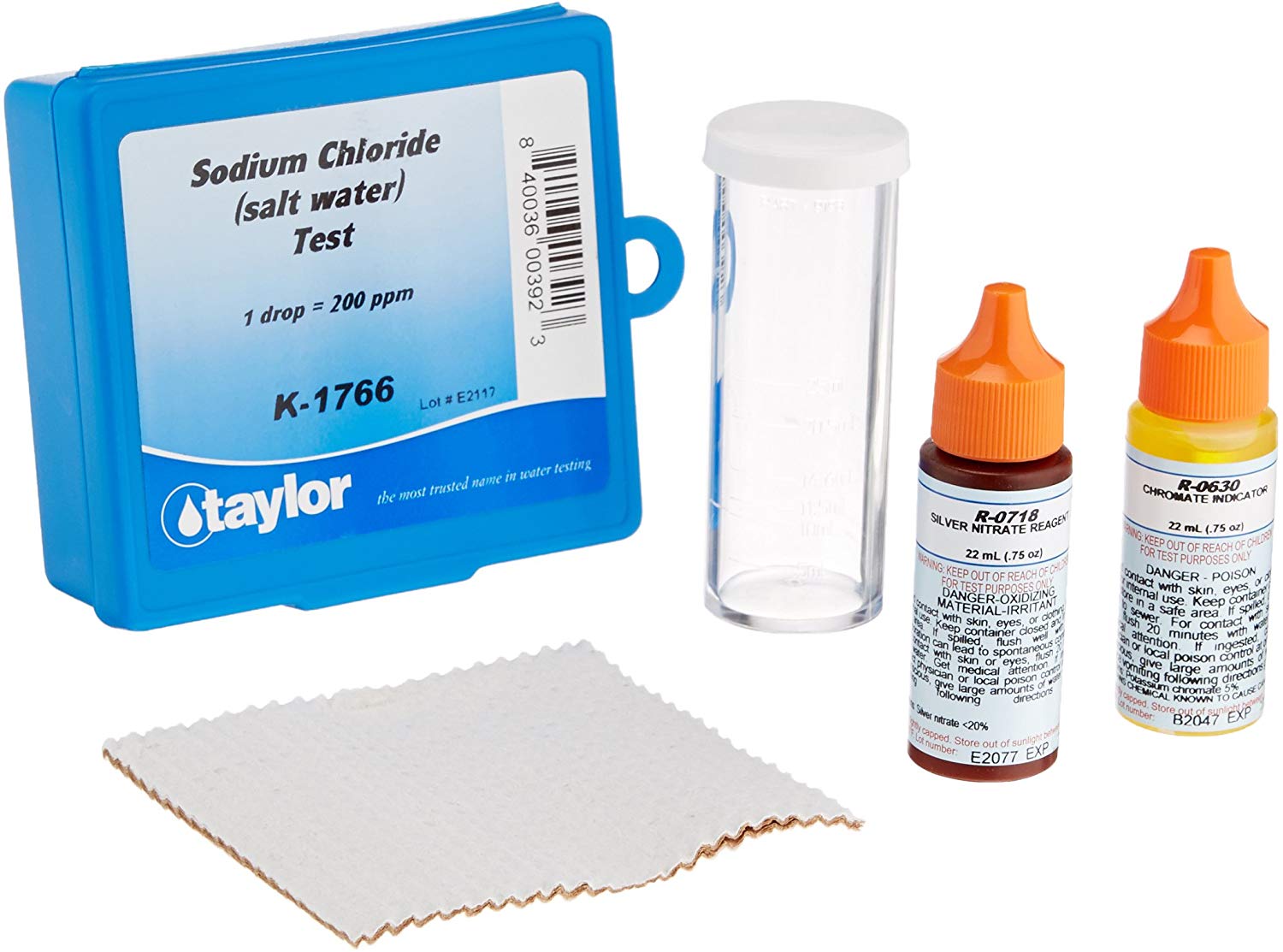 Drop Test Chloride Salt Water Test Kit